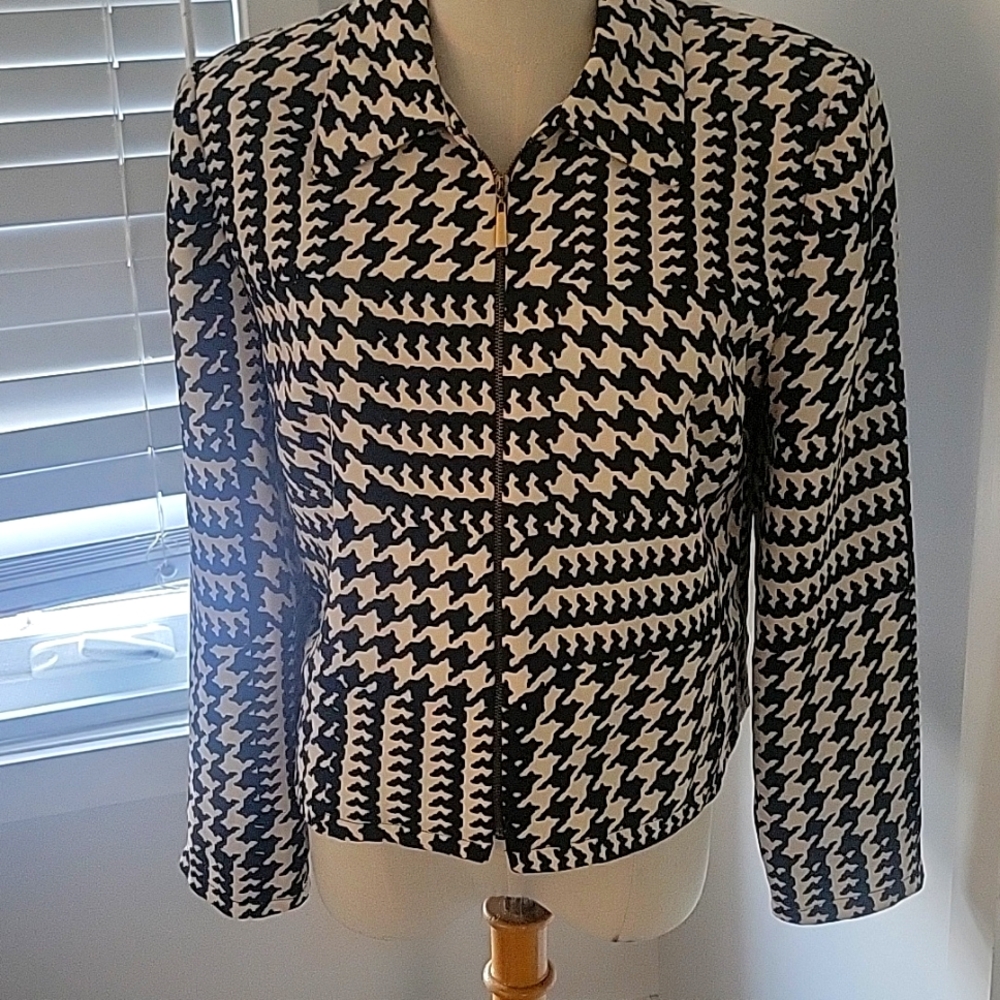 David Warren Bew York Tailored white blazer vintage